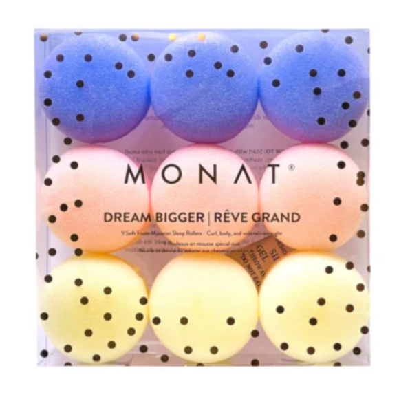 Monat Other - Monat Dream Bigger 9 Soft Roll Macaron Pastel Colored Sleep Rollers